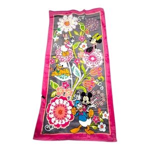 NWT Vera Bradley Mickey and Friends Beach Towel Disney Towel Retired Last ONE!